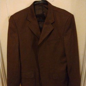 Brown Suit Jacket